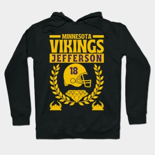 Minnesota Vikings Jefferson 18 Edition 2 Hoodie